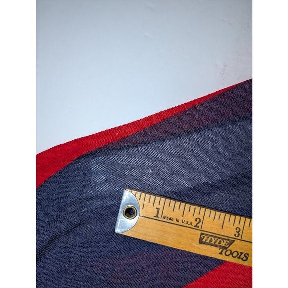 Vertigo Women's S Abstract Color Block Flare Sleeve Sweater Artistic Museum Core - Picture 4 of 5